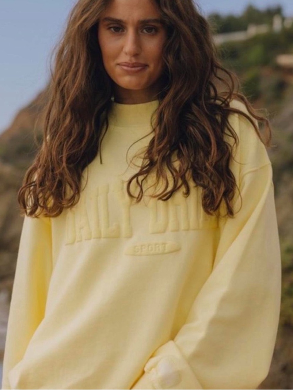Yellow daily drills Sweatshirt